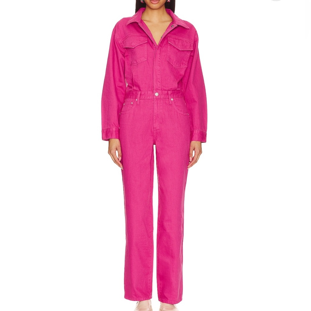 PISTOLA NIKKIE JUMPSUIT IN PINK GARNET